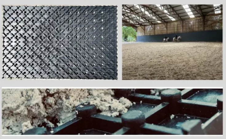 Dalles de piste MK horse Solutions 125cm x 80cm